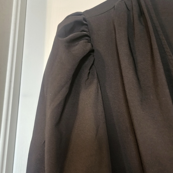 Missguided Asymmetrical Peplum Top | Long Sleeve - Picture 3 of 6